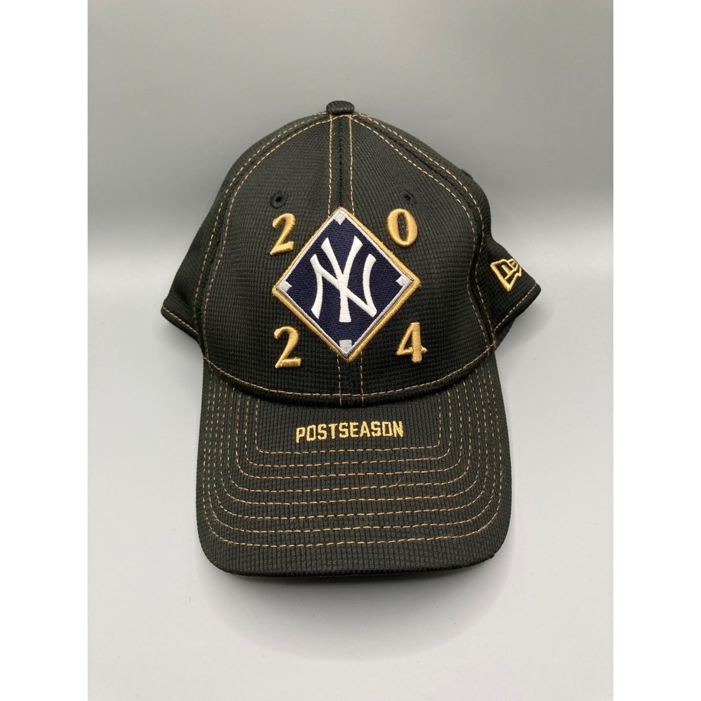 New York Yankees 2024 Postseason World Series New Era 9FORTY Snapback Hat Black